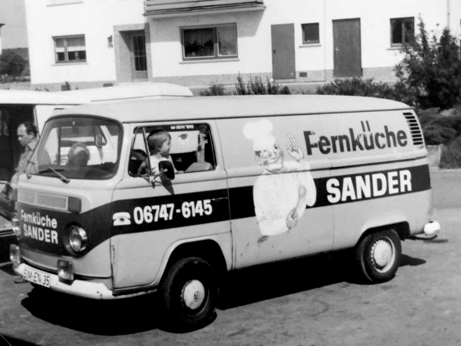 Historisches Bilder der Sander Gruppe