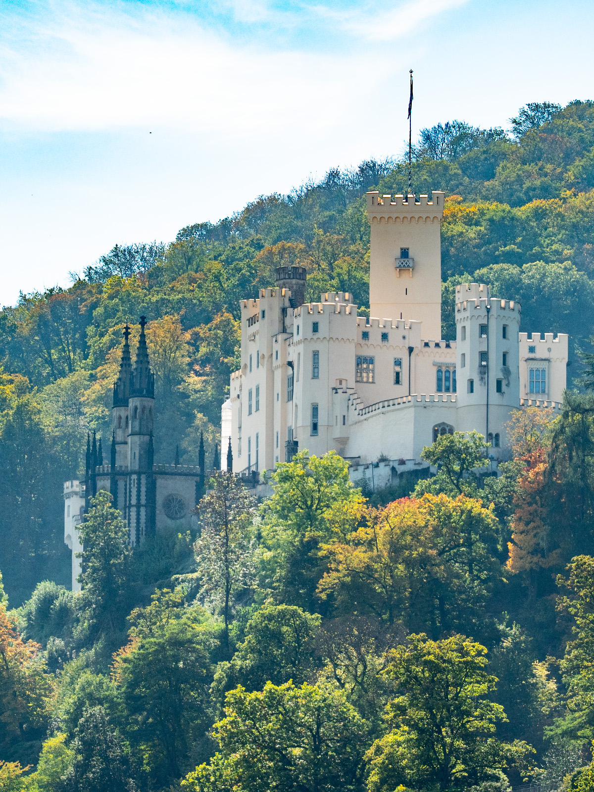Die Burg Stolzenfels